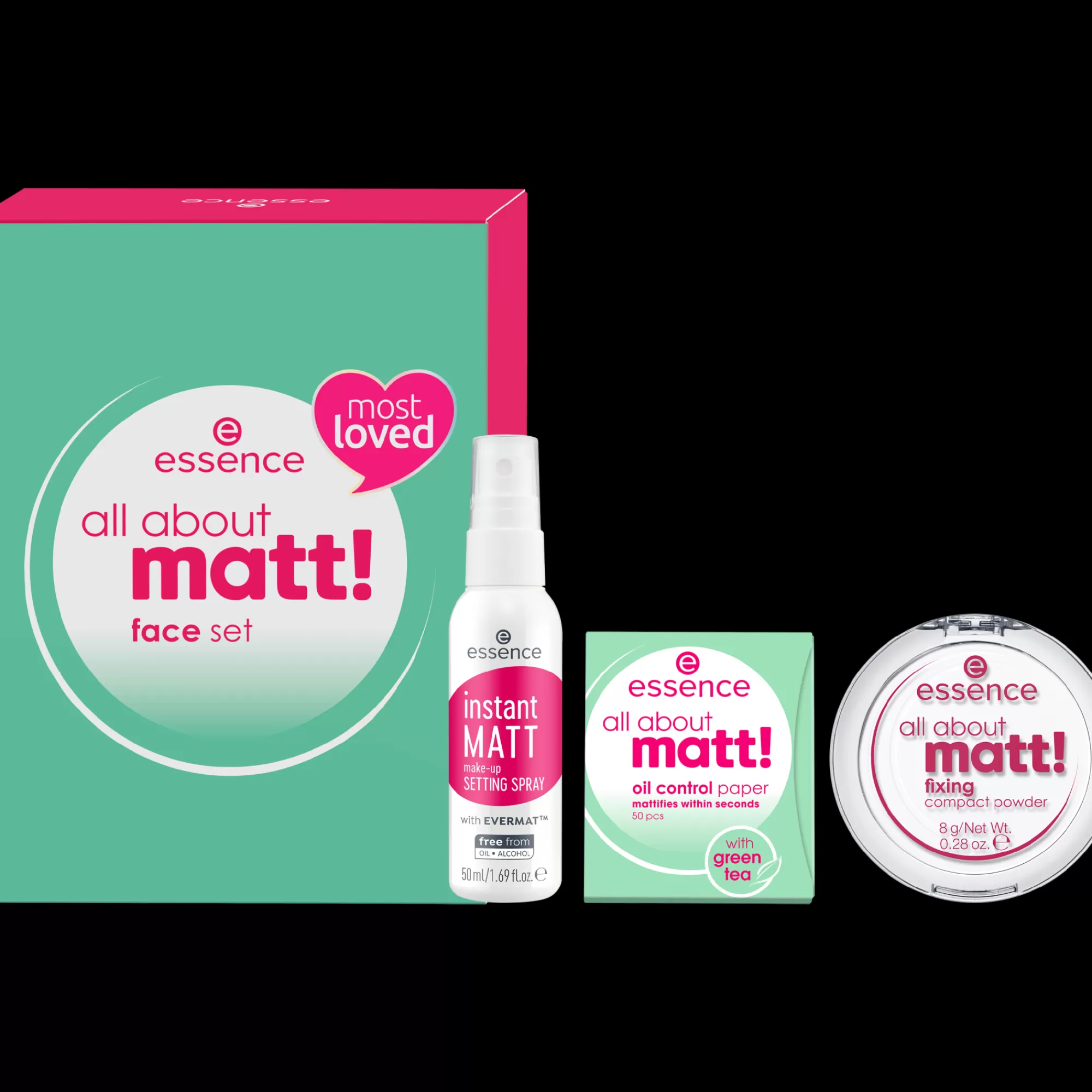 essence Fondotinta | all about matt! set viso