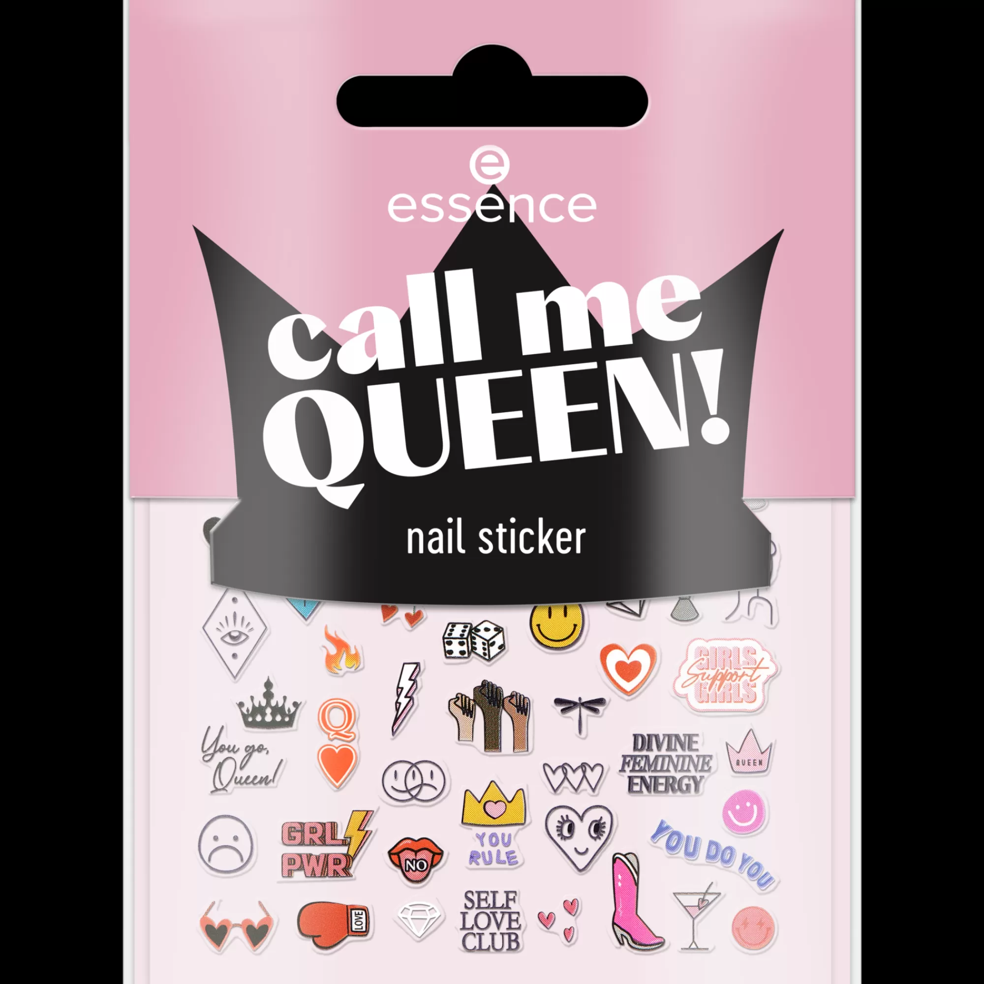 essence Nail Art | call me QUEEN! adesivi unghie