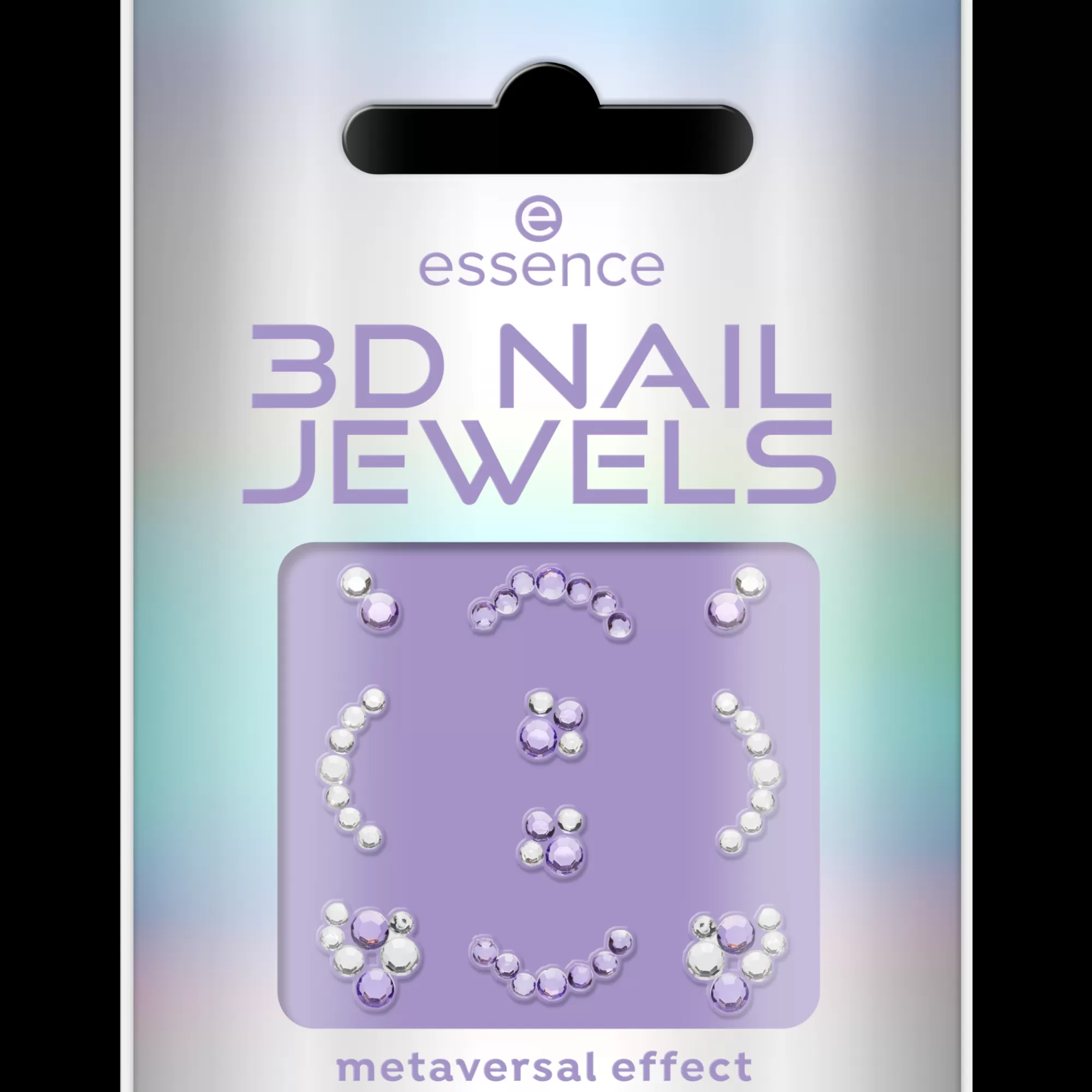 essence Nail Art | 3D nail jewels adesivi unghie 01 - future reality