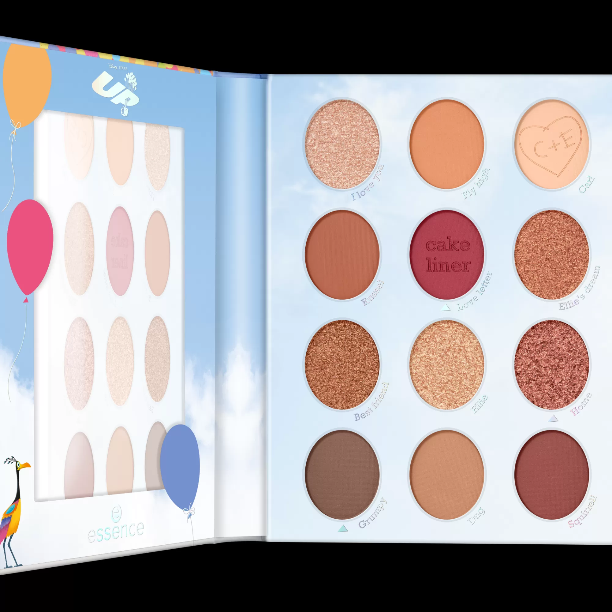 essence Ombretti | Disney Pixar Up palette di ombretti 01 - Adventure's ahead