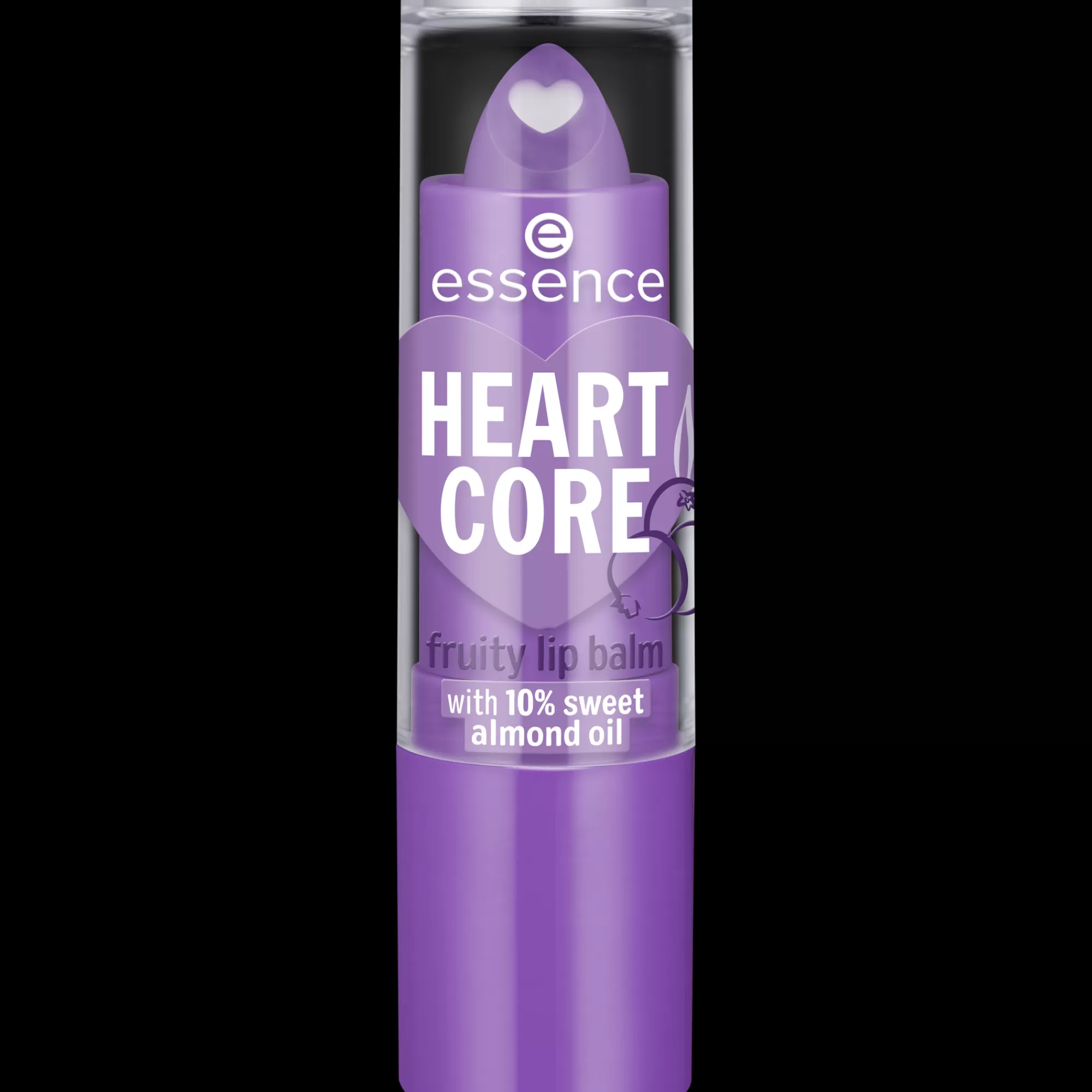 essence Trattamento Labbra | HEART CORE balsamo labbra fruttato 06 - Amazing Acai