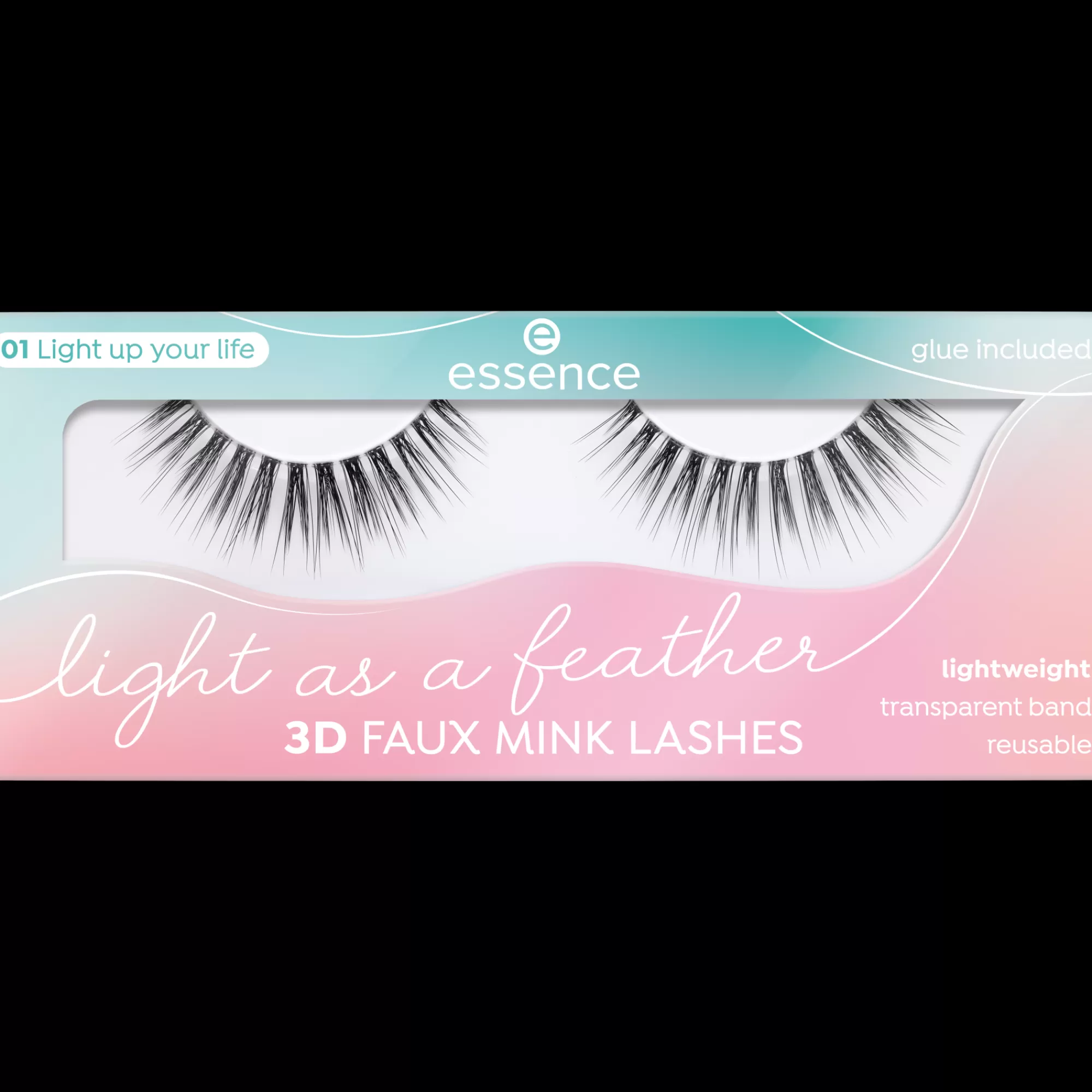 essence Ciglia Finte | LIGHT AS A FEATHER Ciglia finte effetto visone 3D 01 - Light up your life