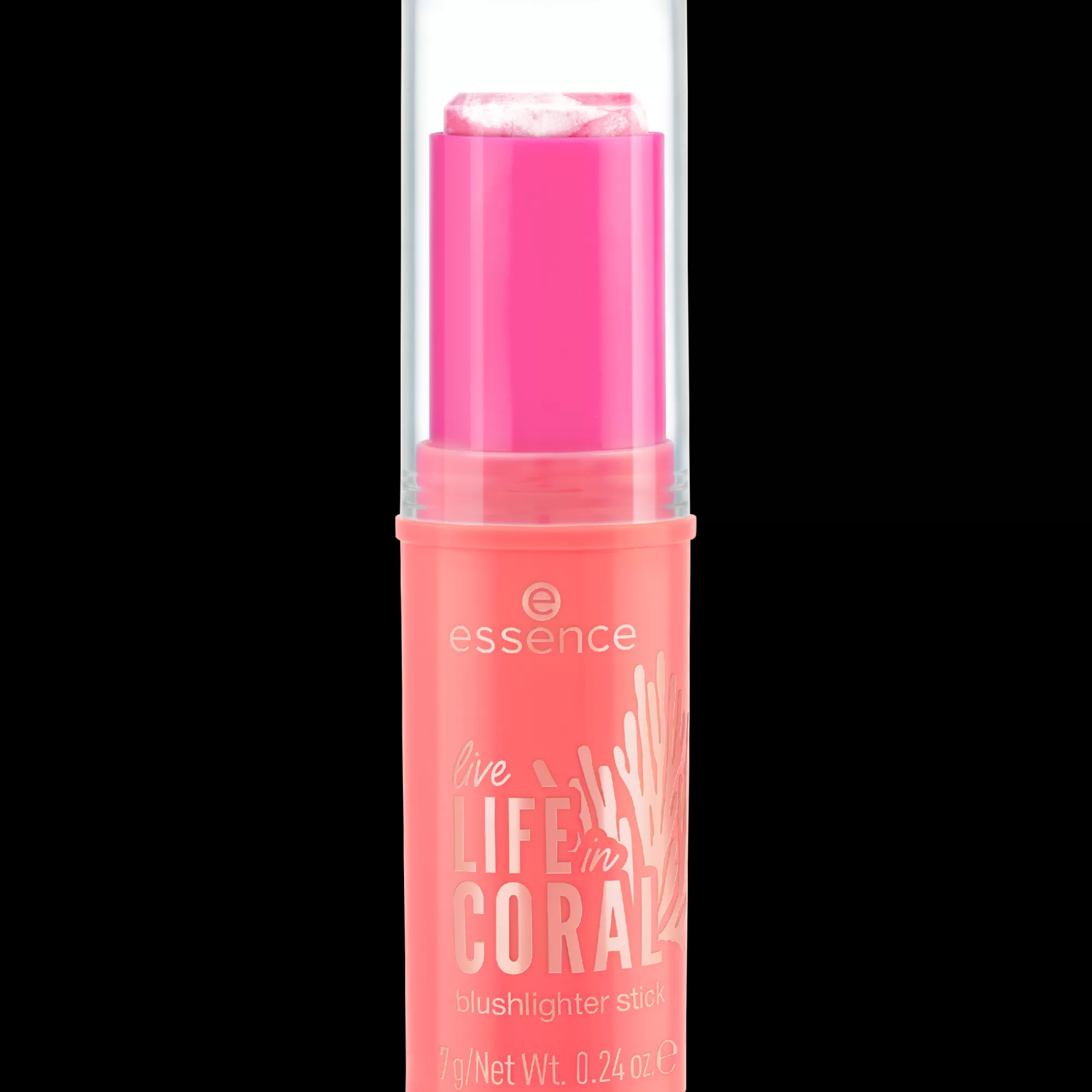 essence Blush | live LIFE in CORAL blushlighter in stick