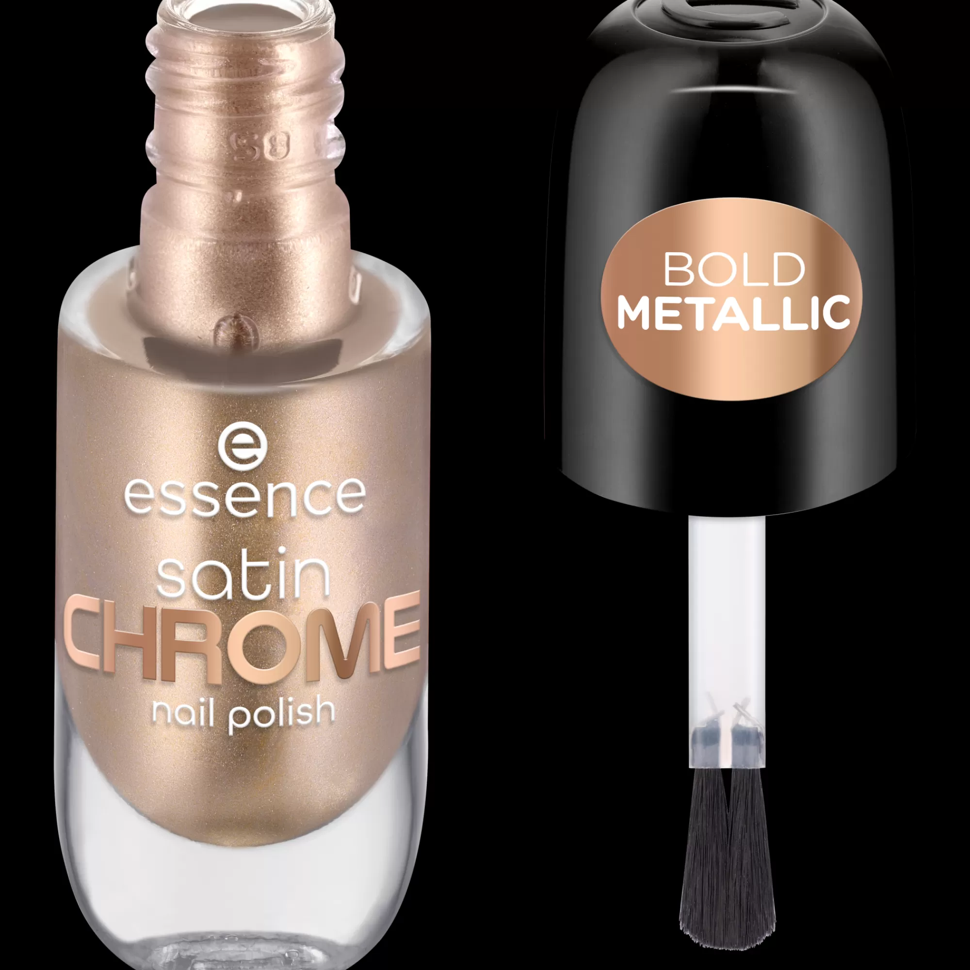 essence Smalti | satin CHROME smalto unghie 01 - Robotic Rose