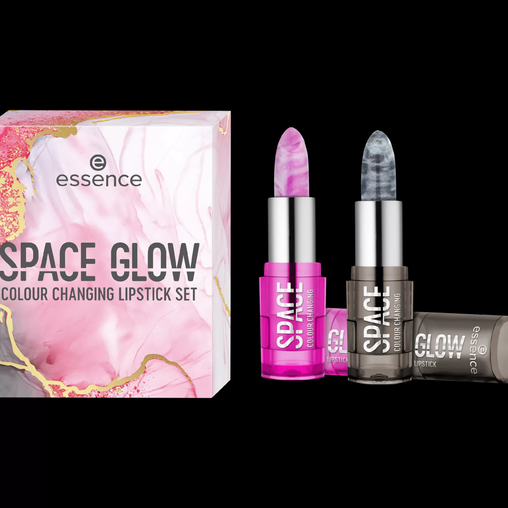 essence Trattamento Labbra | Rossetti | Set rossetti Color Changing SPACE GLOW