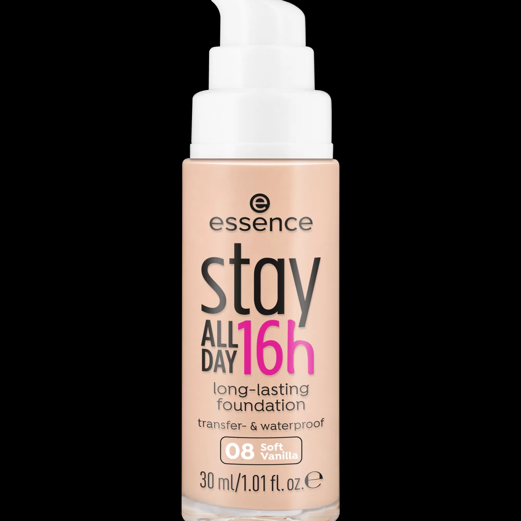 essence Fondotinta | stay ALL DAY 16h long-lasting fondotinta viso 08 - Soft Vanilla