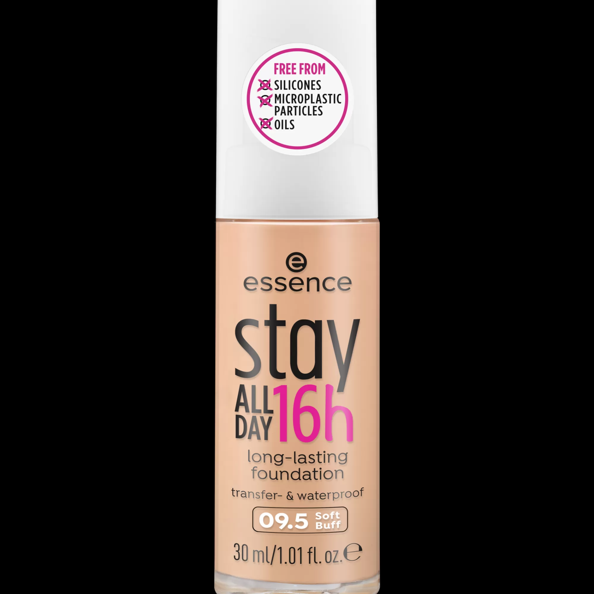 essence Fondotinta | stay ALL DAY 16h long-lasting fondotinta viso 09.5 - Soft Buff