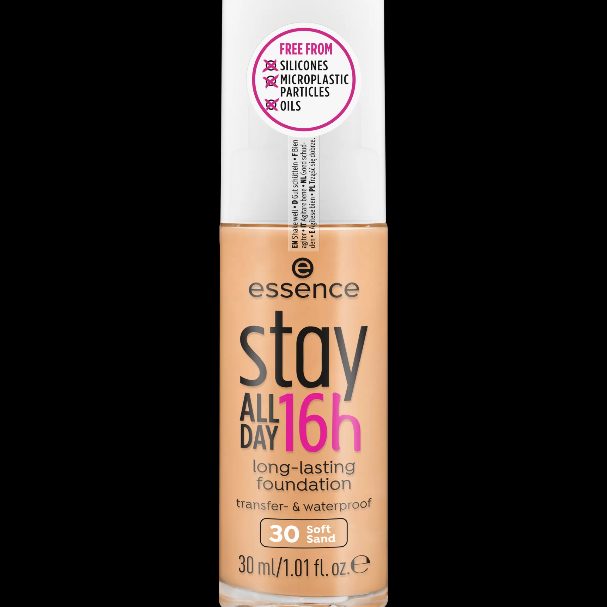 essence Fondotinta | stay ALL DAY 16h long-lasting fondotinta viso 30 - Soft Sand