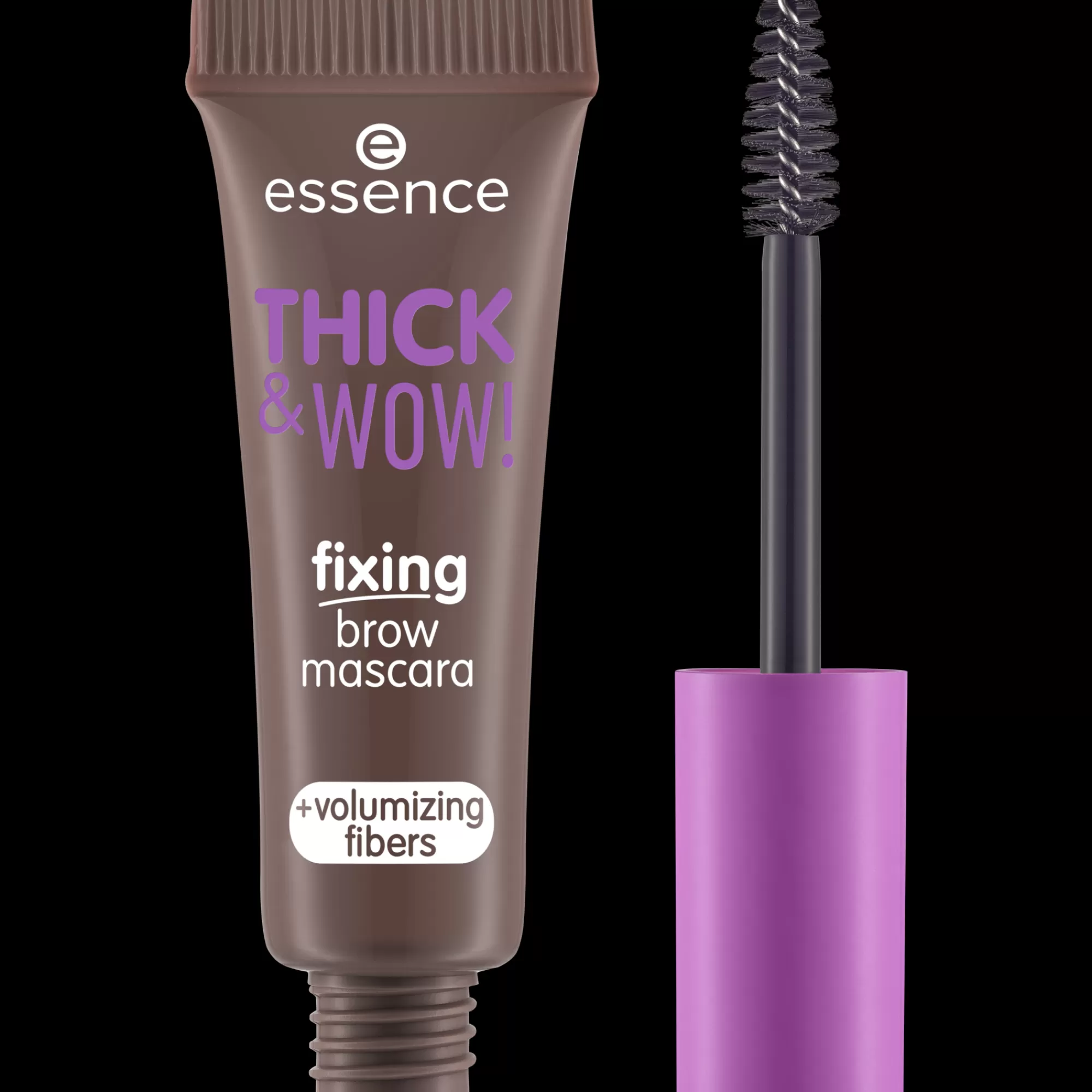 essence Sopracciglia | THICK & WOW! mascara fissante sopracciglia 02 - Ash Brown