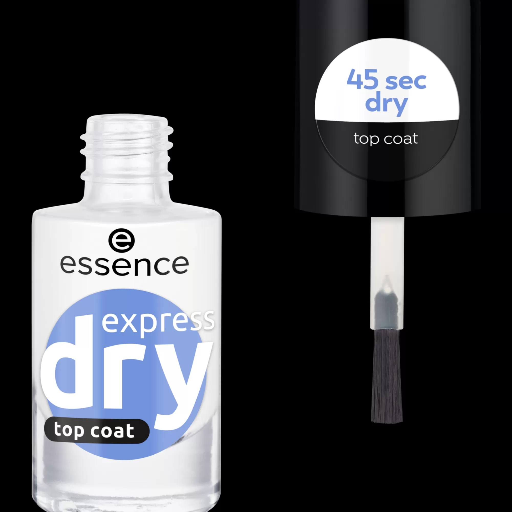 essence Top & Base Coat | Top coat express dry